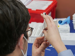 Man Preparing Vaccine